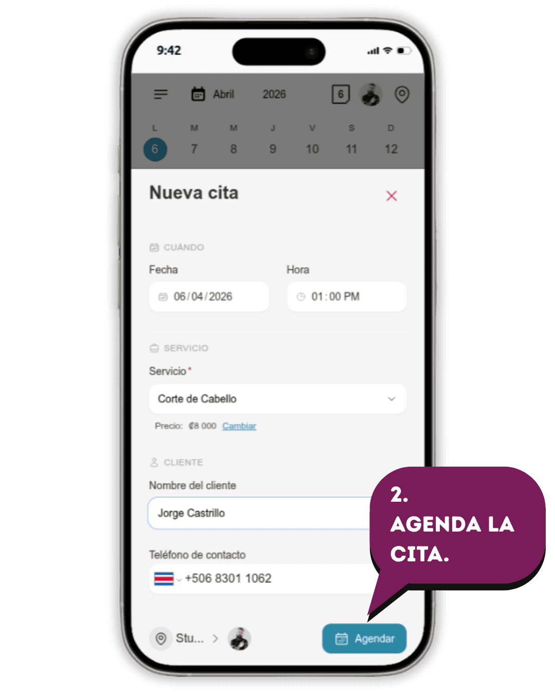 Ingresa los detalles